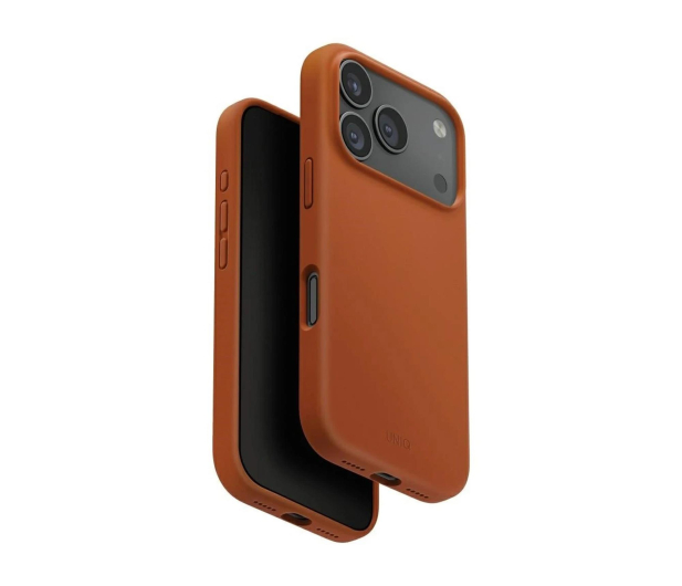 Uniq Lino do iPhone 17 Pro Max Magclick Charging pomarańczowy - 1371833 - zdjęcie 2